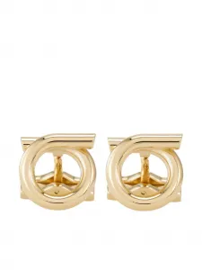 Запонки Gancini Ferragamo, золотистый