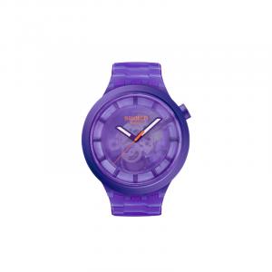 SWATCH Часы Men 47mm Purple Watch SB05V103, Purple