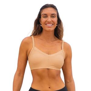 Женский бюстгальтер для плавания с регулируемыми бретелями Calypsa LLC, цвет Honey