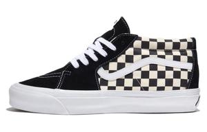 Vans Sk8 Mid Reissue 83 Lx 'Checkerboard Black' Чёрно-белый