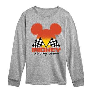 Футболка с длинным рукавом Mickey Racing Team для мальчиков 8-20 Disney