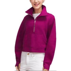 Свитшот серии Scuba для женщин Lululemon, фиолетовый