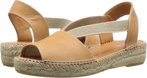 Сандалии на плоской подошве Etna Toni Pons, светло-коричневая кожа