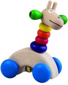 Детоа, деревянный жираф на колесах. Detoa