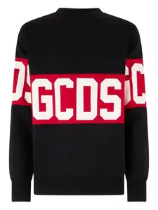 Толстовка с логотипом Band GCDS, черный