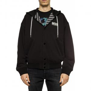 DIESEL Свитшот мужской черный
