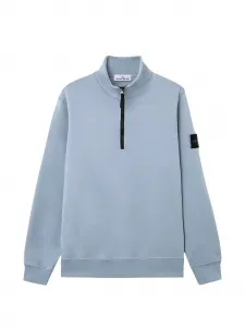 Свитер на молнии Stone Island, синий