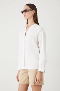 Льняная блузка Medicine, белый