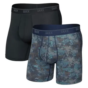 Боксеры SAXX Underwear Quest Quick-Dry Mesh 2 units, черный