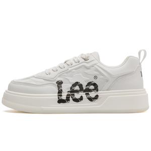 Maillard Style Height Increasing Breathable Low top Skateboard Shoes Men's Lee, белый