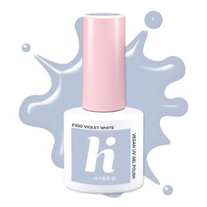 Гибридный лак для ногтей Hi Hybrid, 300 Violet White
