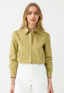 Блуза Jimmy Key Button-down blouse, Khaki