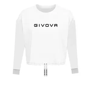Лонгслив Givova Cropped, белый