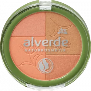 Румяна alverde NATURKOSMETIK Blush Multi-Color 30 Sunkissed Glow, 9 g