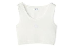 Майка женская белая Loewe