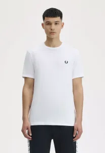 Базовая футболка ringer Fred Perry, White