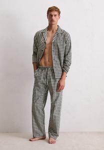 Пижамные брюки Marc O'Polo LONG, Dark Navy Check/Dark Blue