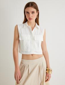 Блуза Koton Blouse, белый