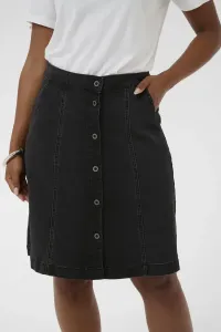 Джинсовая юбка uniforma Cream, Black Washed Denim