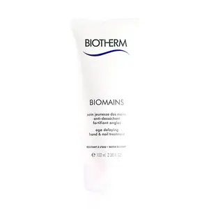 Антивозрастной увлажняющий крем для рук и ногтей Biomains Age Delaying Biotherm, 100 ml