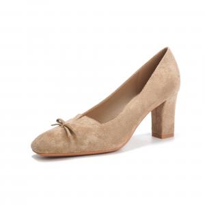 Beijiani Женские туфли на высоком каблуке цвета хаки, коричневого, бордового