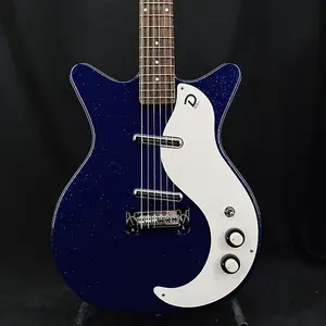 Danelectro '59M NOS+ Голубая Металлическая Чешуйка