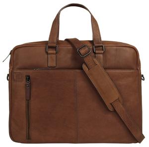 Сумка для ноутбука X ZONE, коньячный
