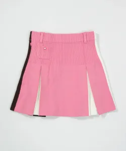 Вязаная юбка в цветовой гамме Color Line Archivio, цвет Pink(029)