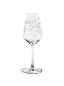 Бокал для белого вина, кофейное зерно, ничего не скажешь, прозрачный Mr. & Mrs. Panda