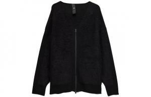 Джемпер с v-образным вырезом Y-3, черный