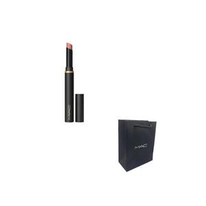MAC Помада Black Wand Tulle Matte с бархатистой текстурой, легко растушевывается, обеспечивает естественный стойкий цвет и увлажнение