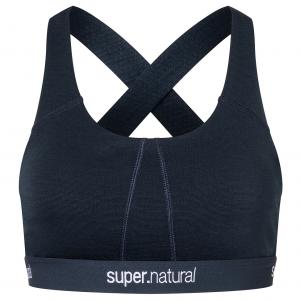 Спортивный бюстгальтер Super Natural Women's Feel Good Bra, цвет Blueberry