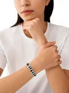 Браслет Diesel Accessories унисекс, цвет оружейная сталь, артикул DX1486060