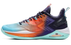 Баскетбольные кроссовки Basketball Shoes Men Mid-Top Green Purple Orange 361°