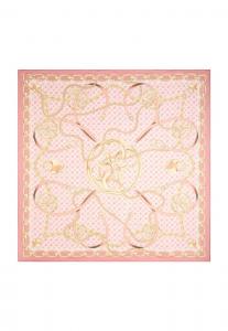 Шарф Guess TWILL-LOGO-KEFIAH, Mehrfarbe Rose/Light Pink
