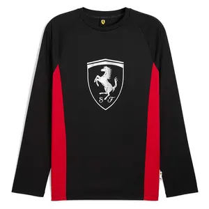 Лонгслив Puma Ferrari Lifestyle, черный