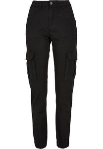Зауженные брюки-карго Urban Classics, черный