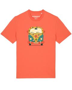Рубашка Watapparel  Hippies Bus, оранжевый