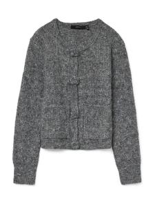 Вязаный кардиган VERO MODA VMBLOSSOM, mottled grey
