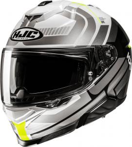 Шлем HJC i71 viz, White/Grey/Yellow