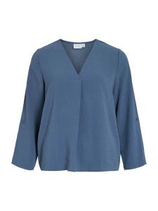 Блуза VILA VIJosa, пыльно-синий
