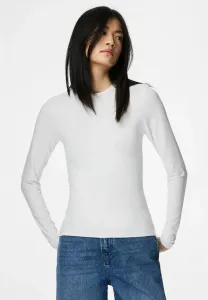 Топ с длинными рукавами lula ls jrs noos Pieces, Bright White