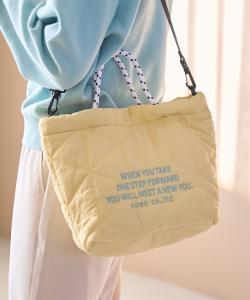 Стеганая сумка через плечо Kika с вышитым логотипом (размер M) Coen, цвет Other 6