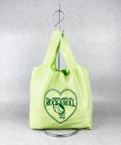 Флэппер: Блестящая сумка-шоппер с изображением Суперкрошек Magine, цвет Green