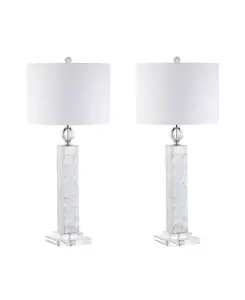 Светодиодная настольная лампа Bailey в форме ракушки Jonathan Y, white