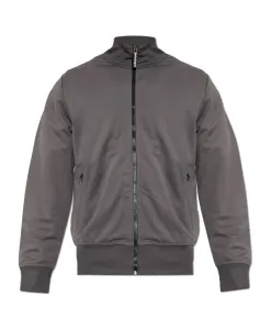 Толстовка со стоячим воротником Palm Angels, серый