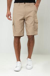 Хлопковые шорты карго Threadbare, серый