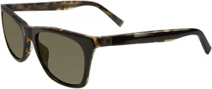 Квадратные солнцезащитные очки John Varvatos V515, Black/Tort