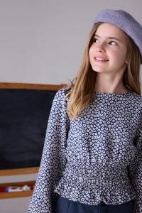 Детская блузка Mayoral, синий