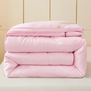 Fuanna Одеяло 200х230 см, вес 6 кг, из соевого волокна, на молнии, цвет Pink